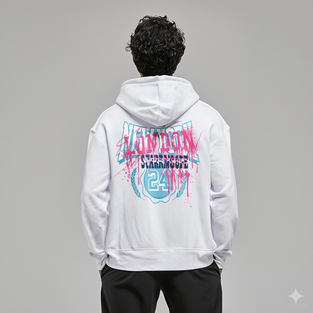 Stannmoore Contrast Drawstring Hoodie