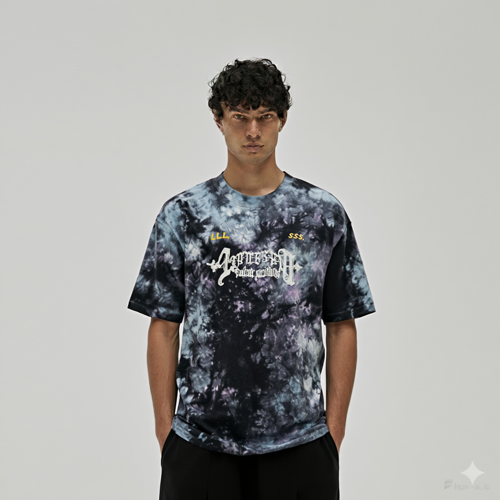 Oversized tie-dye t-shirt