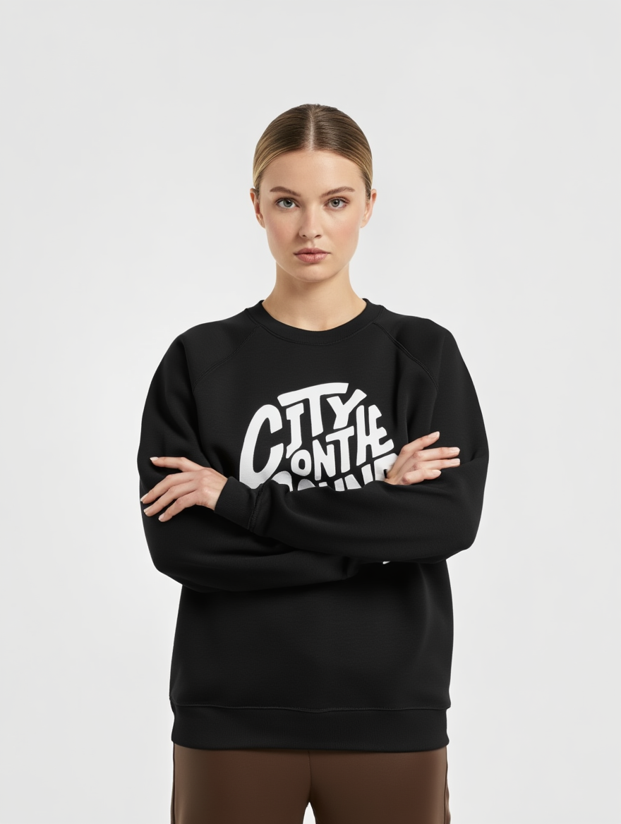 City Girl Oversized Sweatshirt