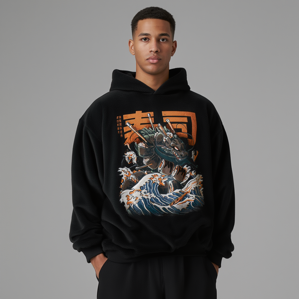 Oversized Fleece Hoodie