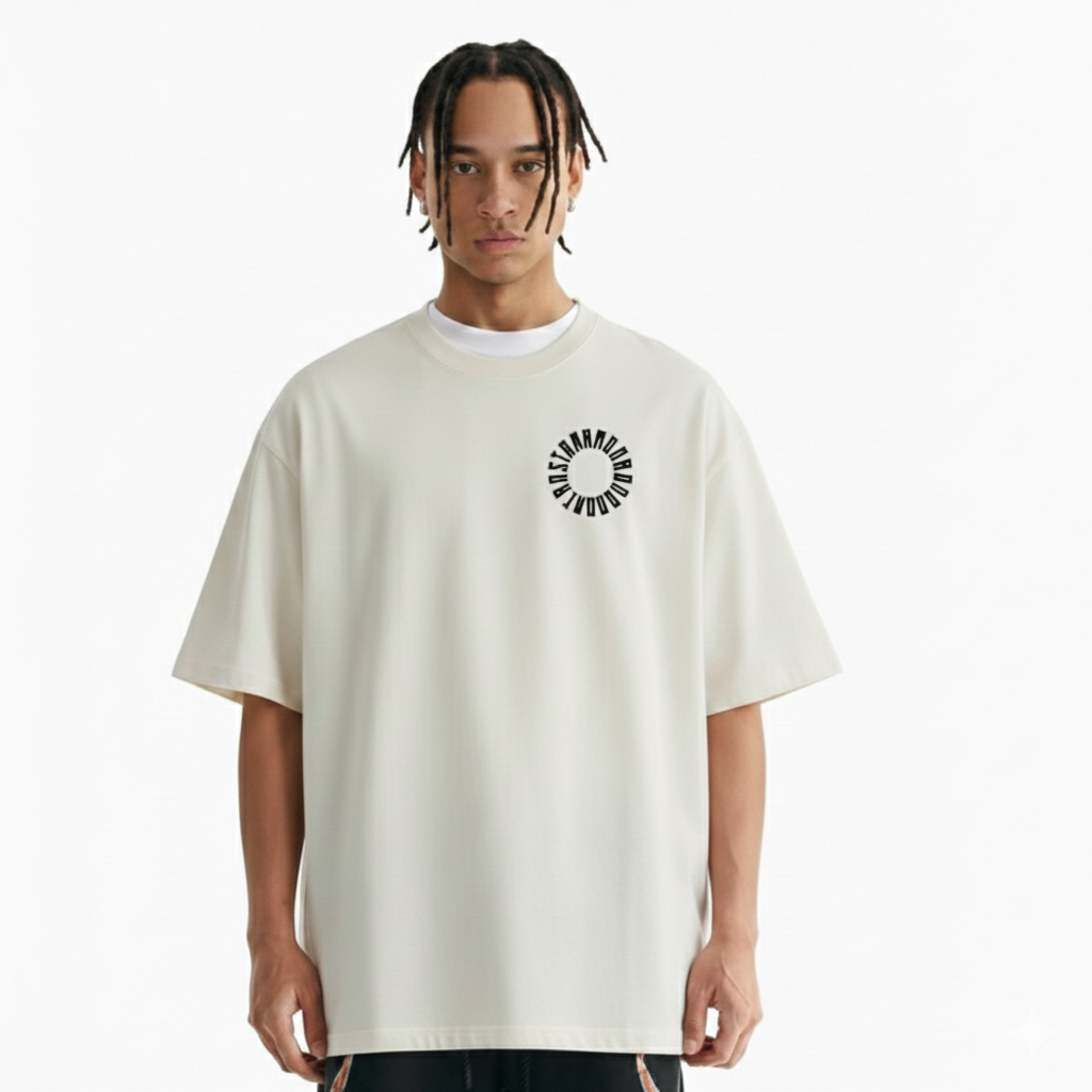 Vintage Washed Oversized Cotton T-Shirt