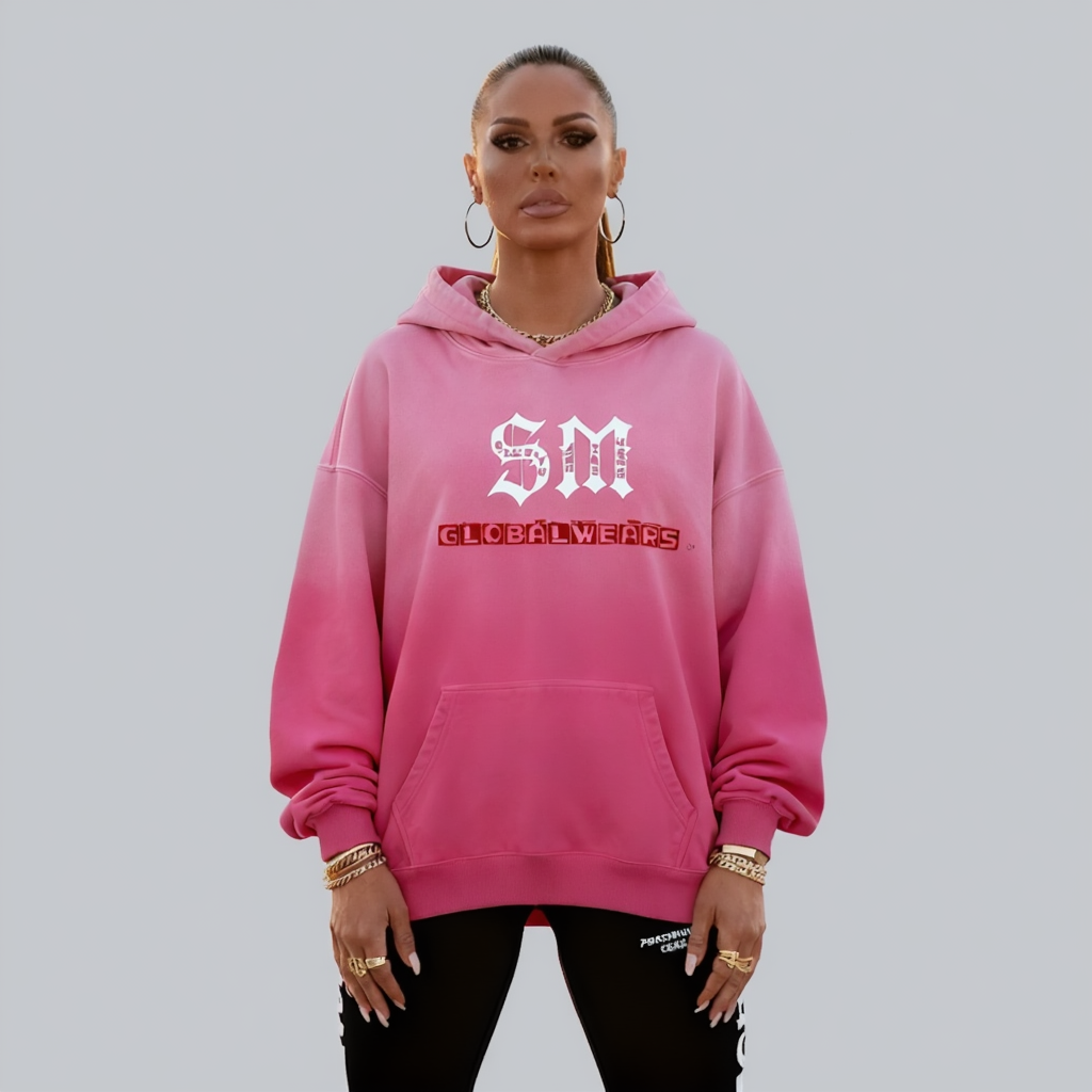GlobalWear Sunfade Oversized Hoodie
