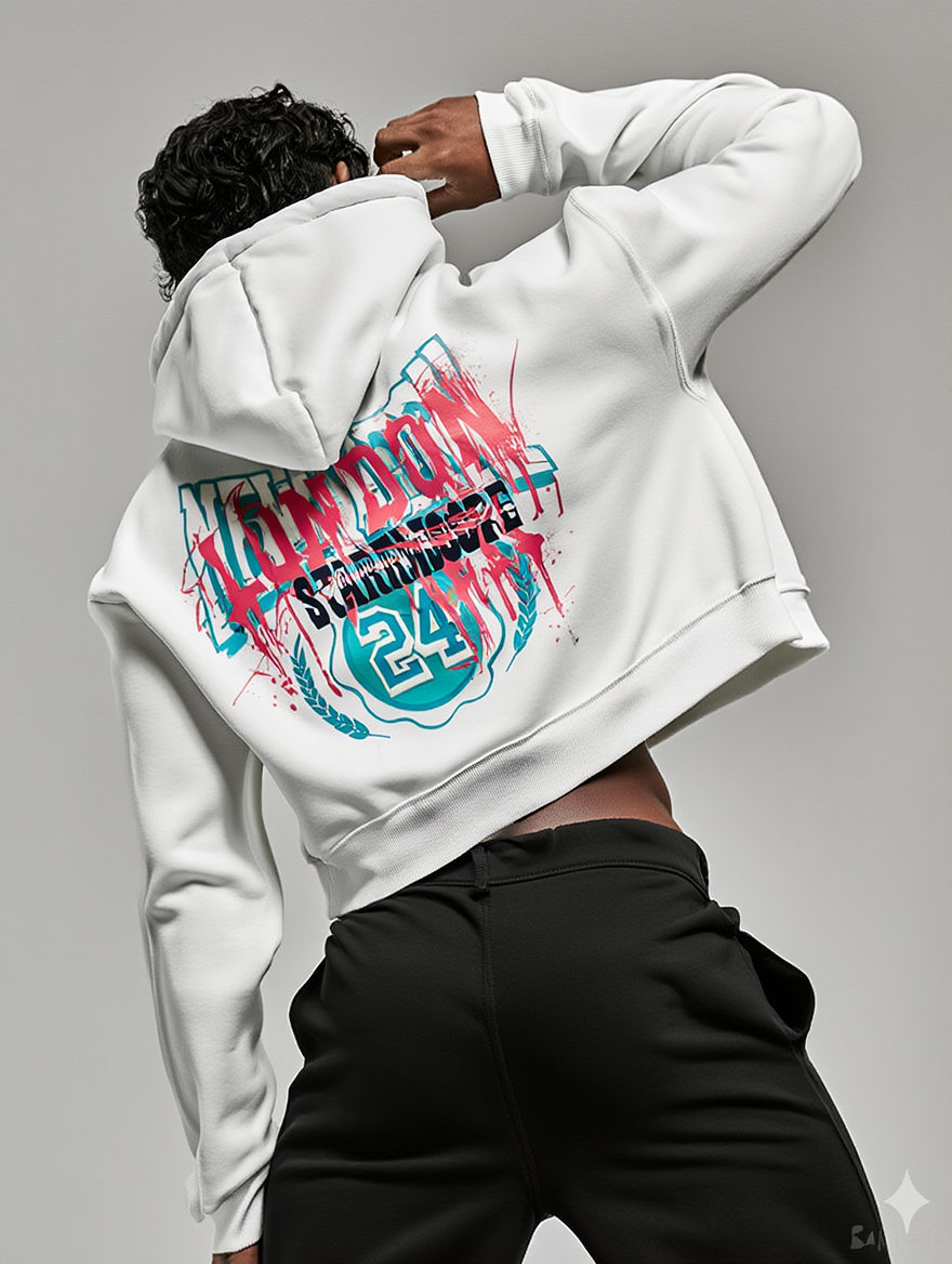 Stannmoore Contrast Drawstring Hoodie