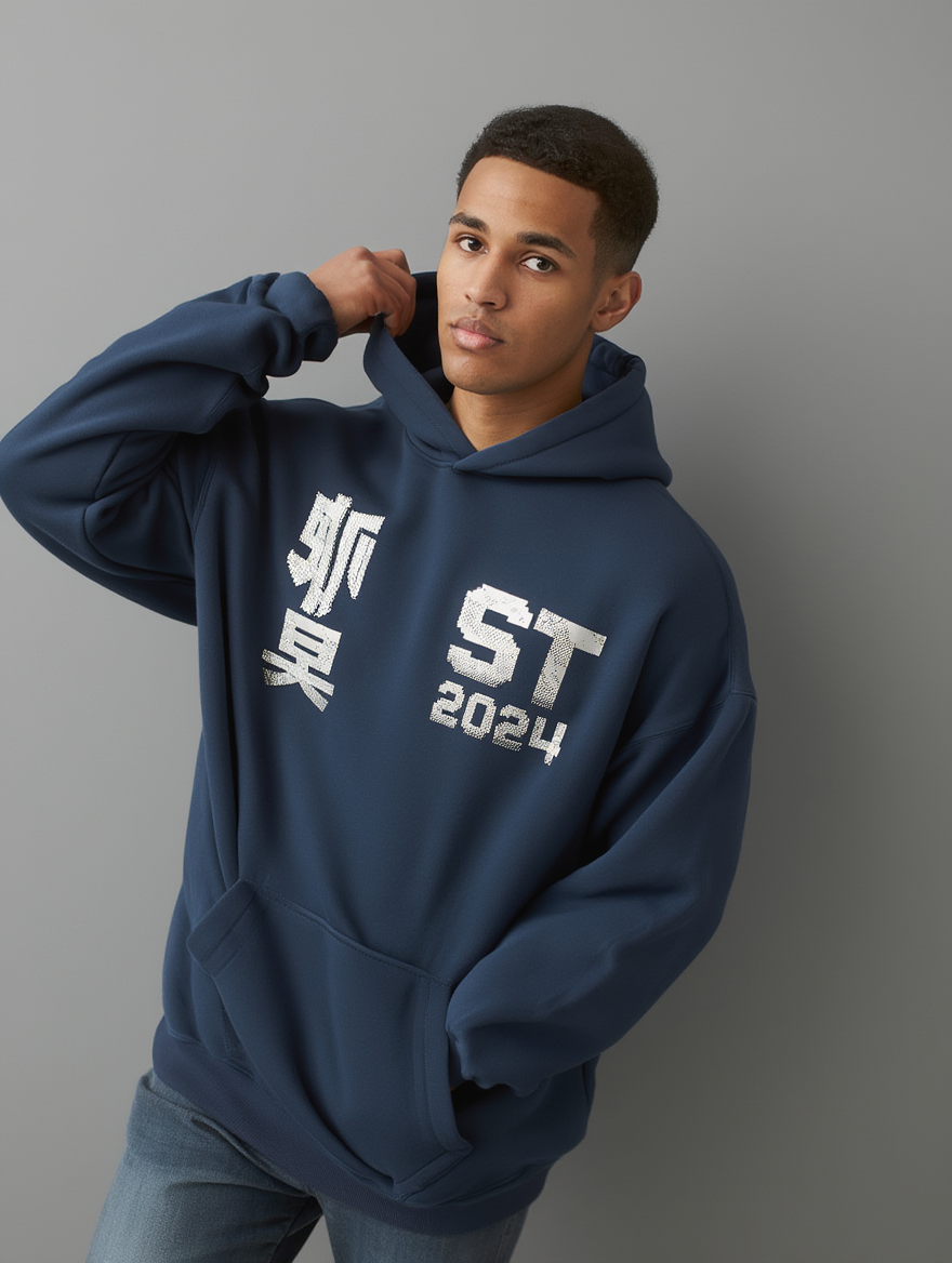 Oversize Fleeced Hoodie