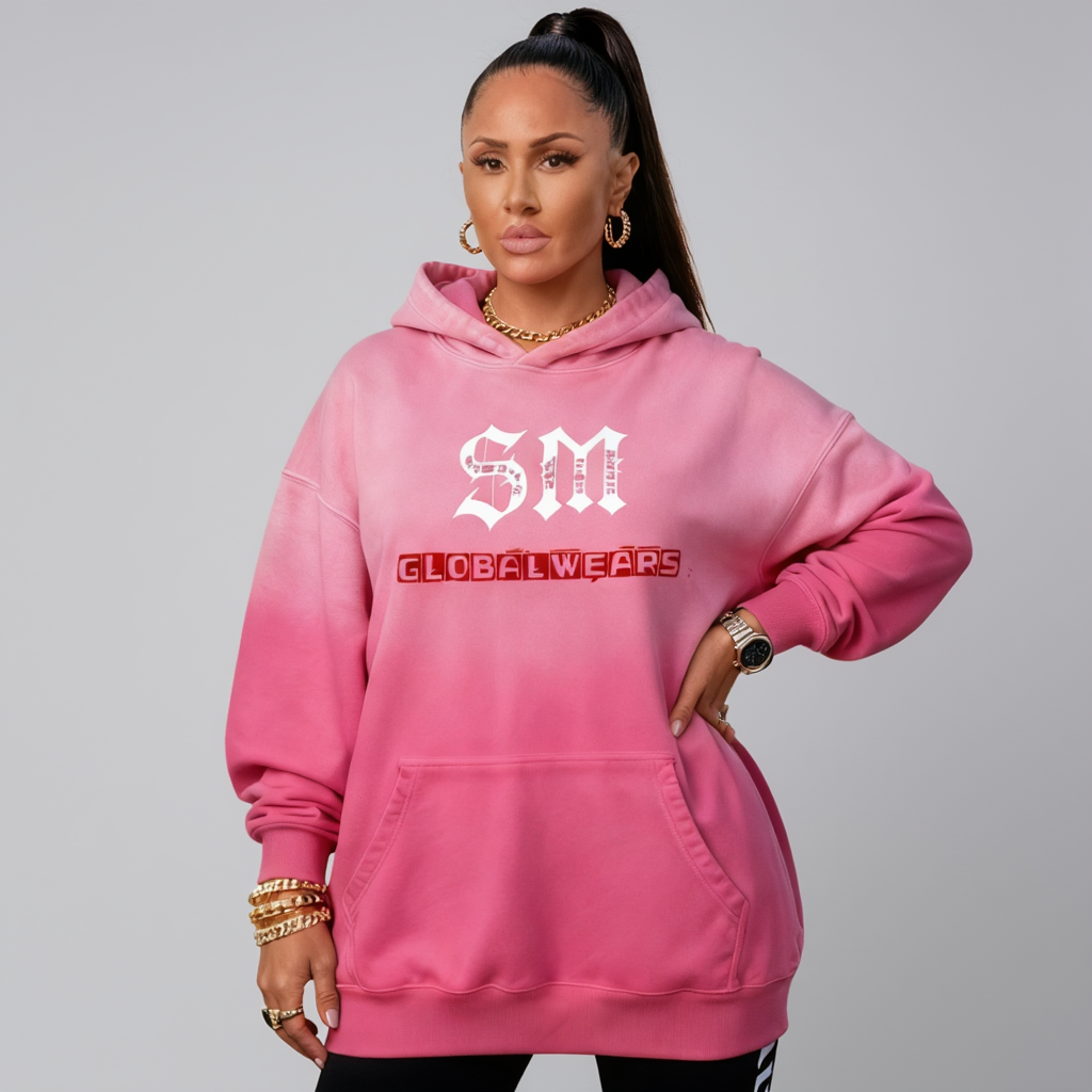 GlobalWear Sunfade Oversized Hoodie
