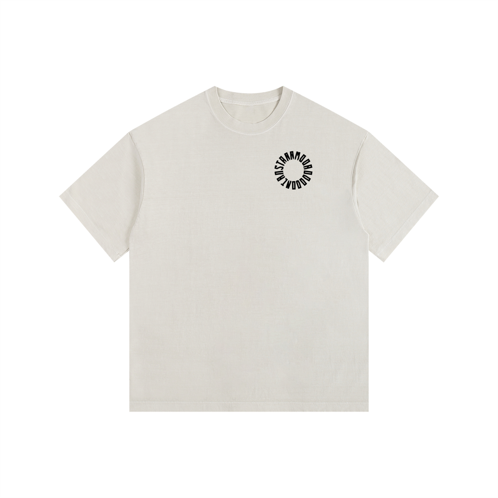 Vintage Washed Oversized Cotton T-Shirt