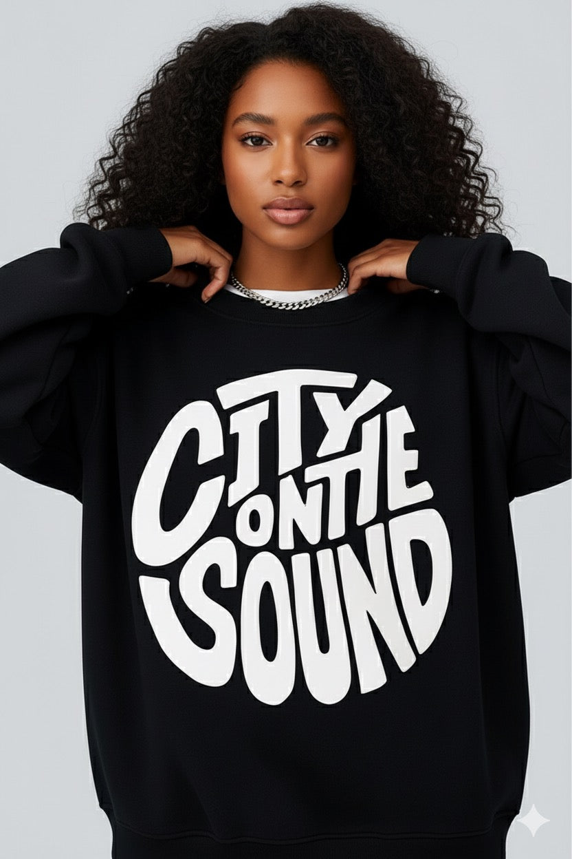 City Girl Oversized Sweatshirt