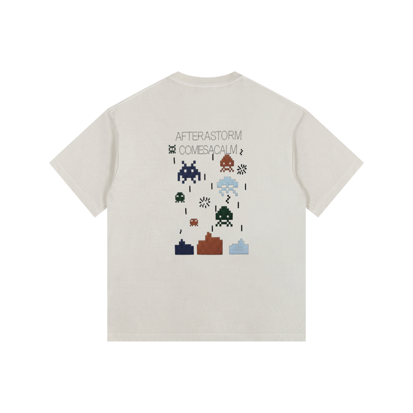 Vintage Washed Oversized Cotton T-Shirt