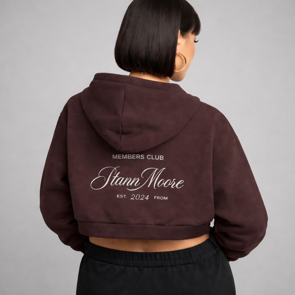 Essential Cropped Hoodie