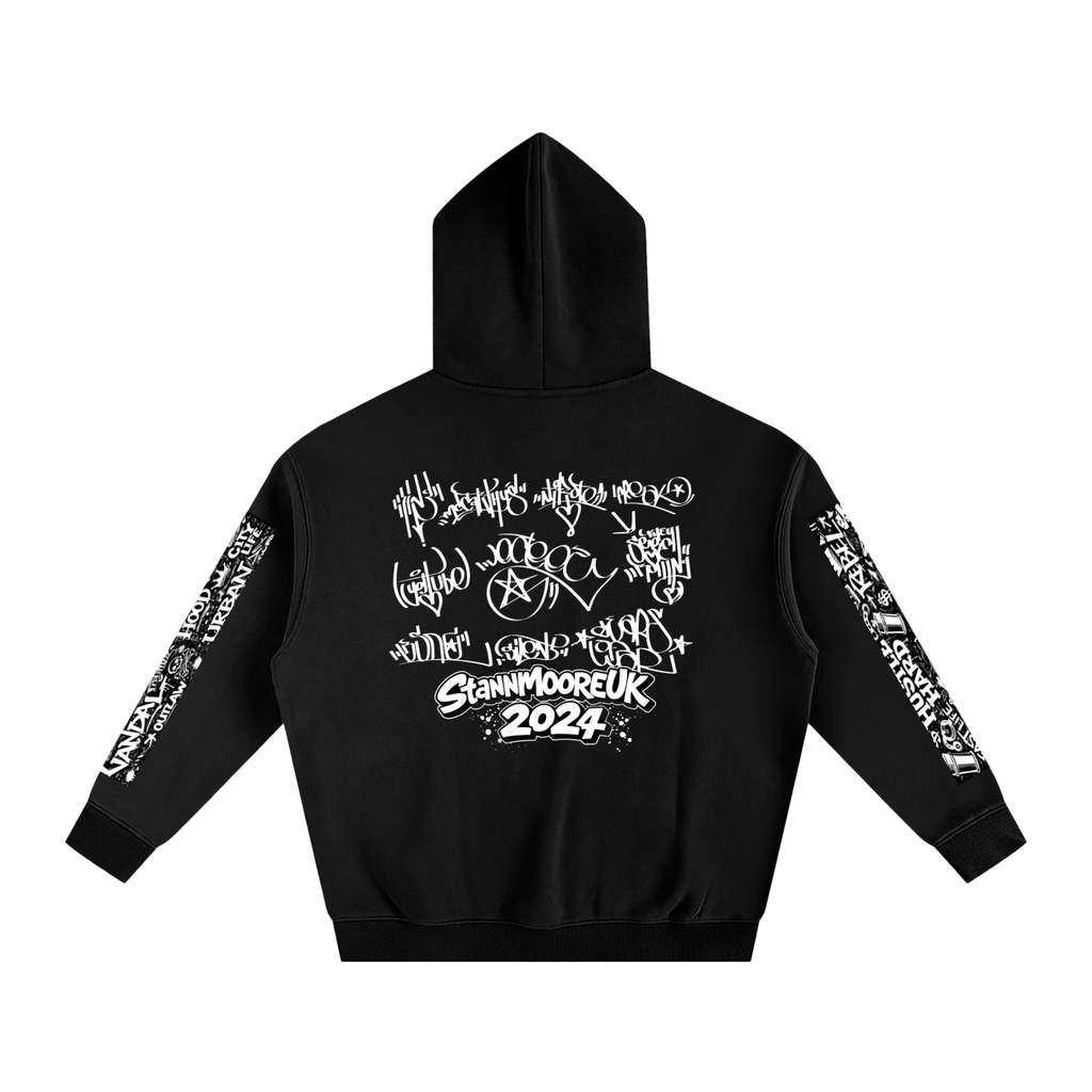 Urban Graffiti Oversize Hoodie