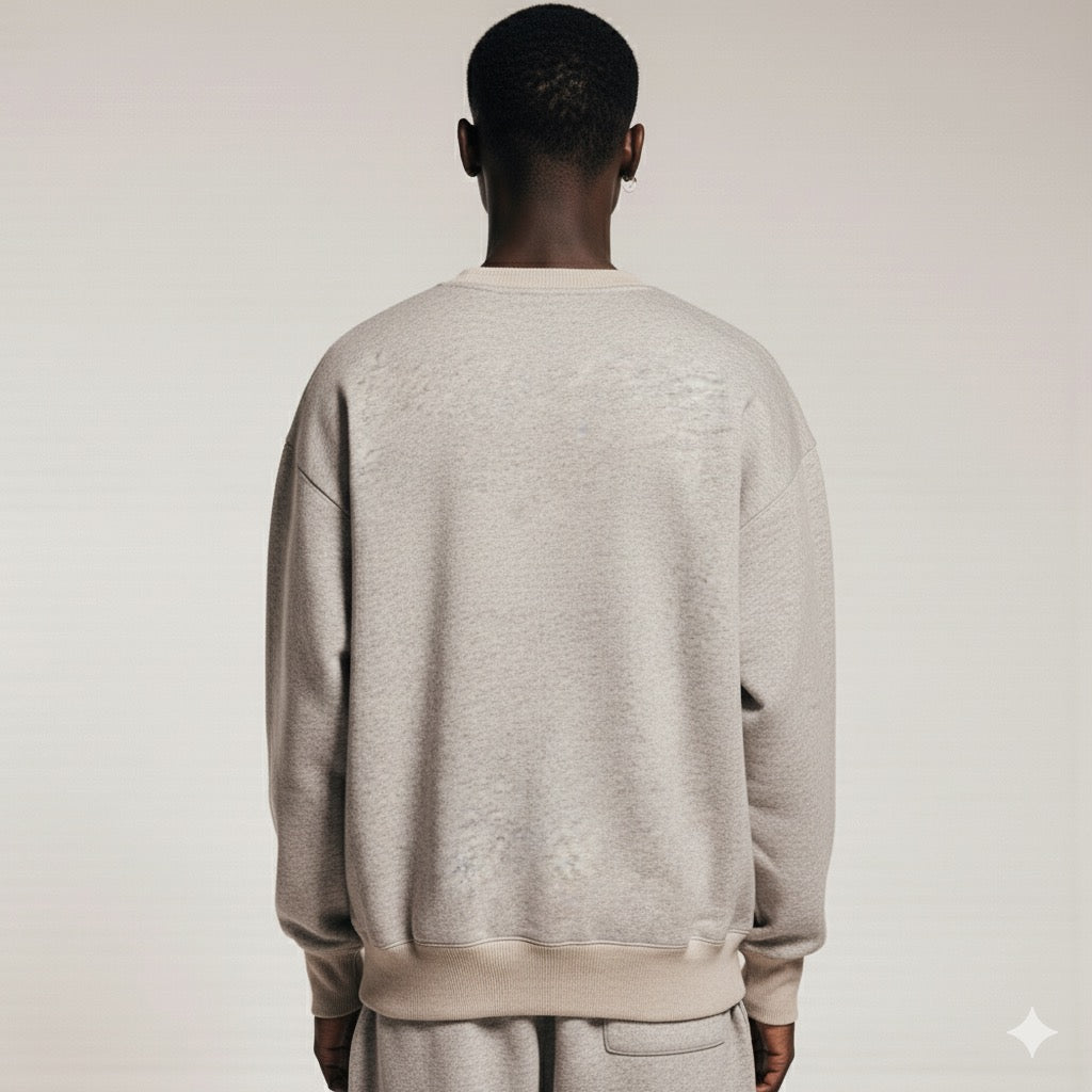 Relaxed knitted sweater