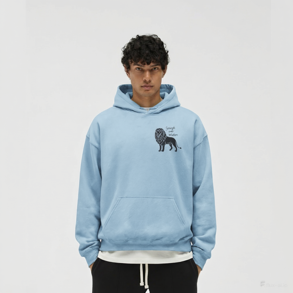 Blue Dragon Destiny Oversized Hoodie