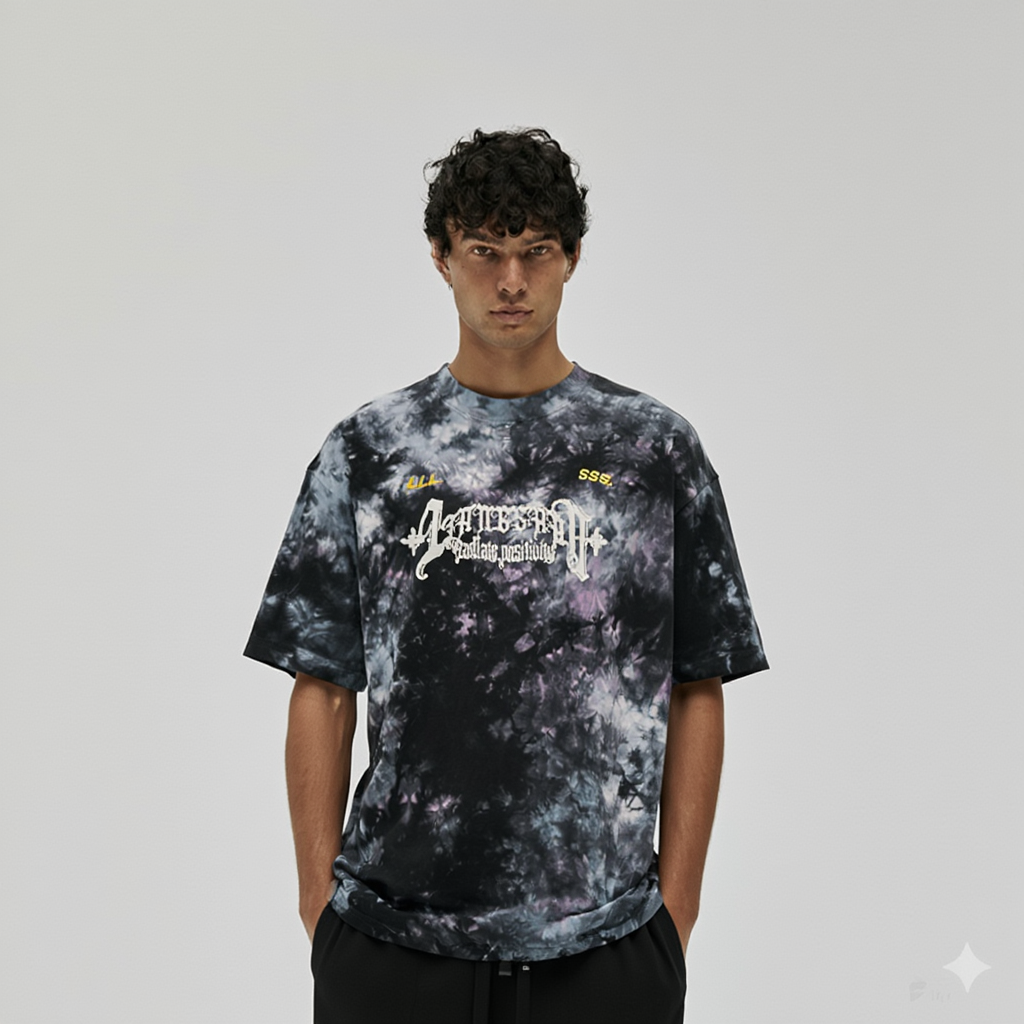 Oversized tie-dye t-shirt