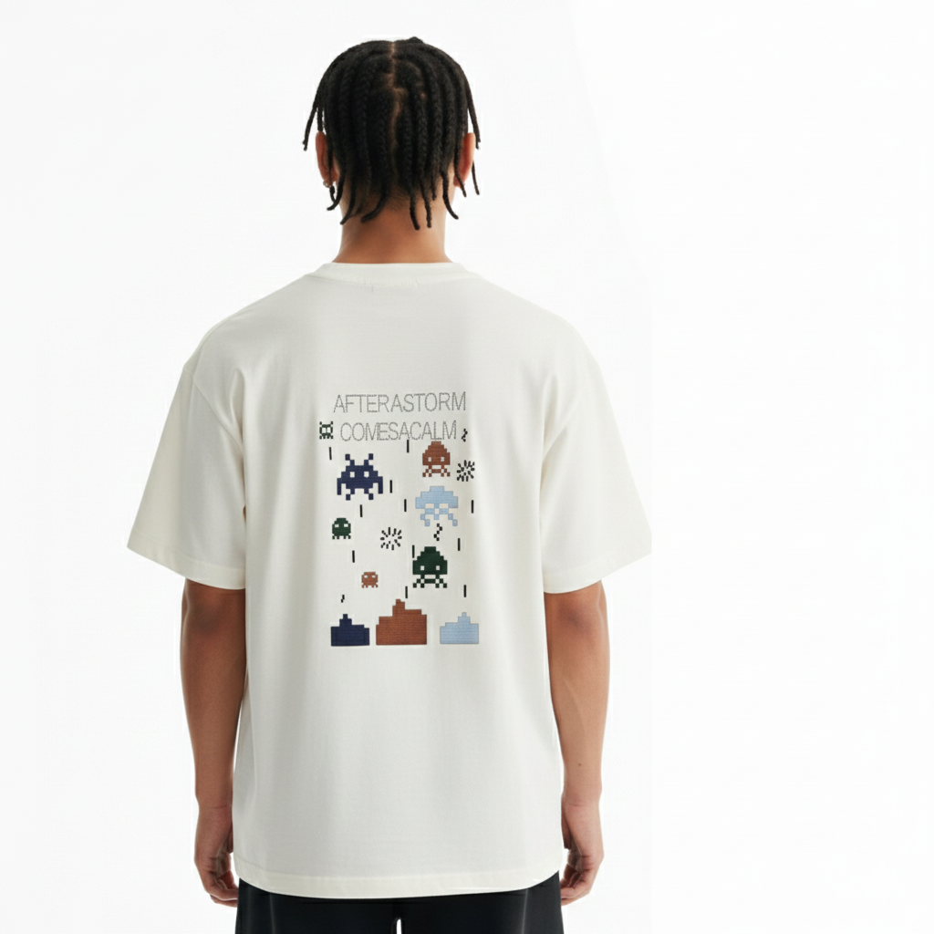 Vintage Washed Oversized Cotton T-Shirt