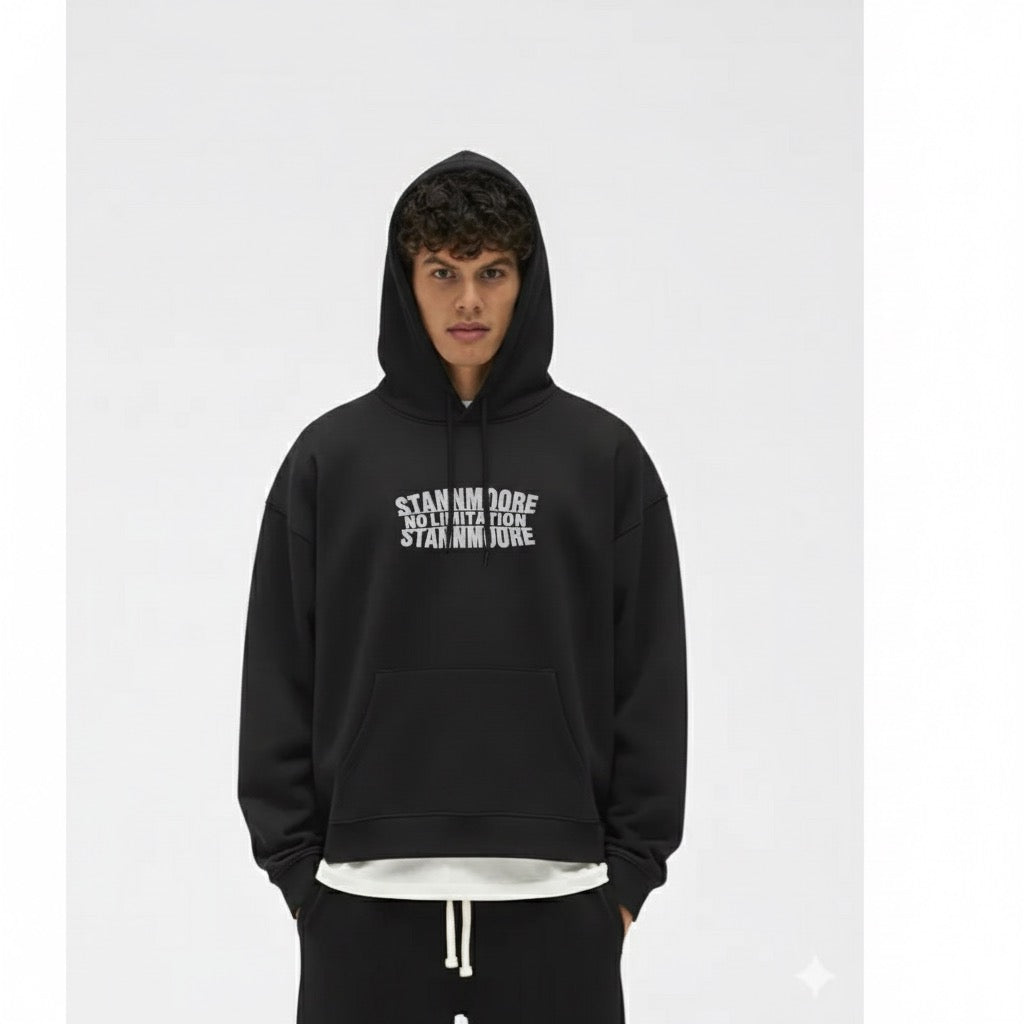 No Limitation Embroidered Hoodie