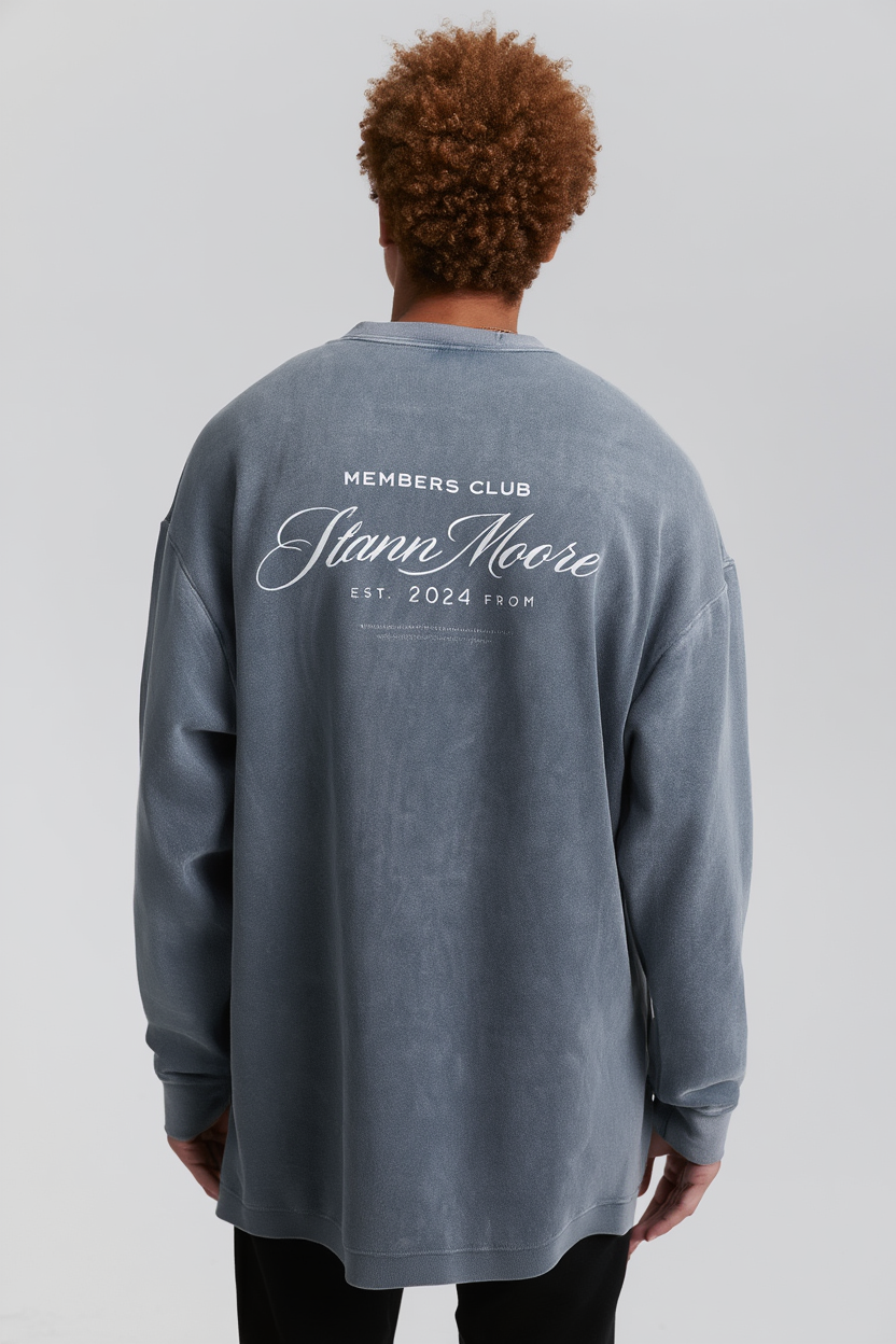 Mineral Wash Oversized T-Shirt