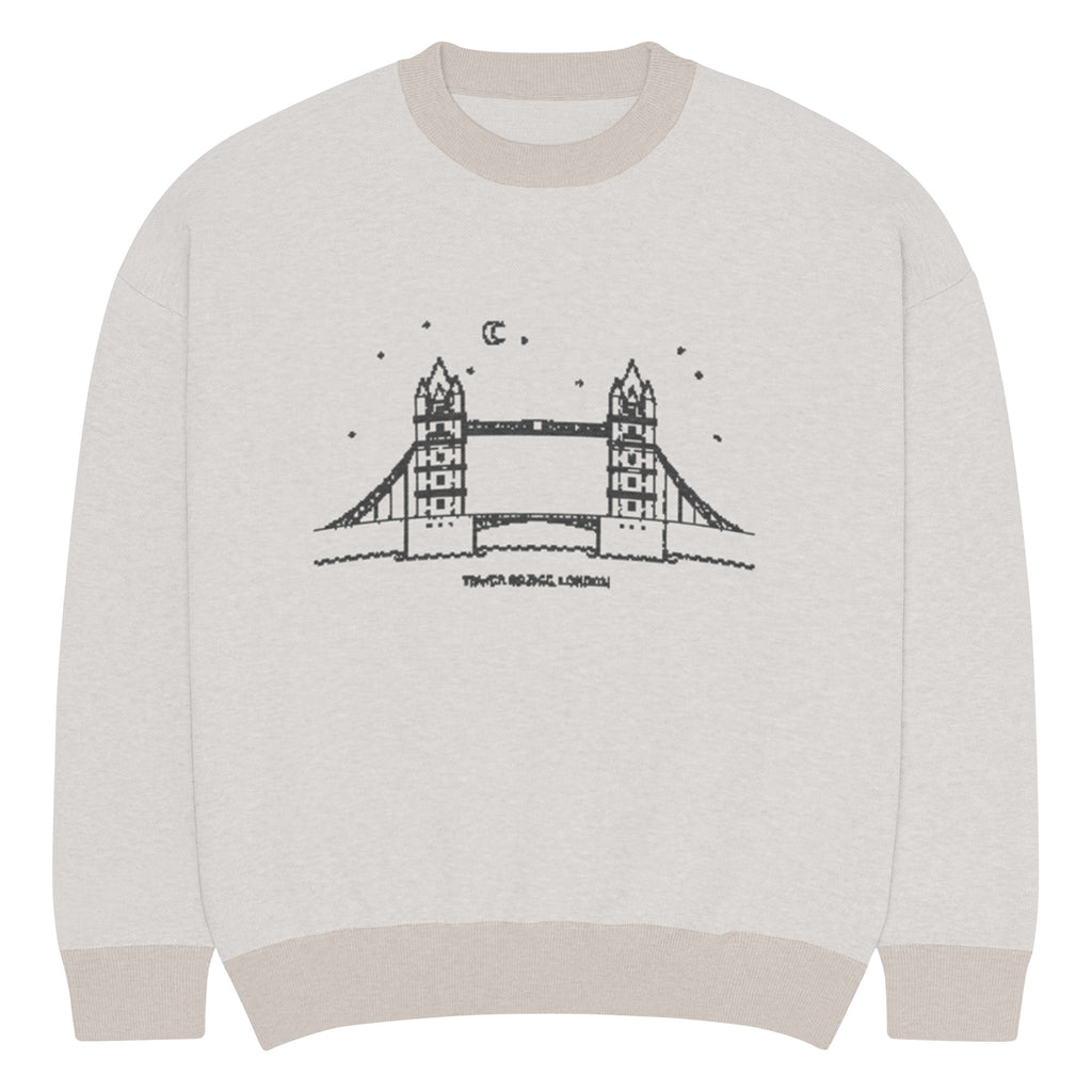 Relaxed knitted sweater