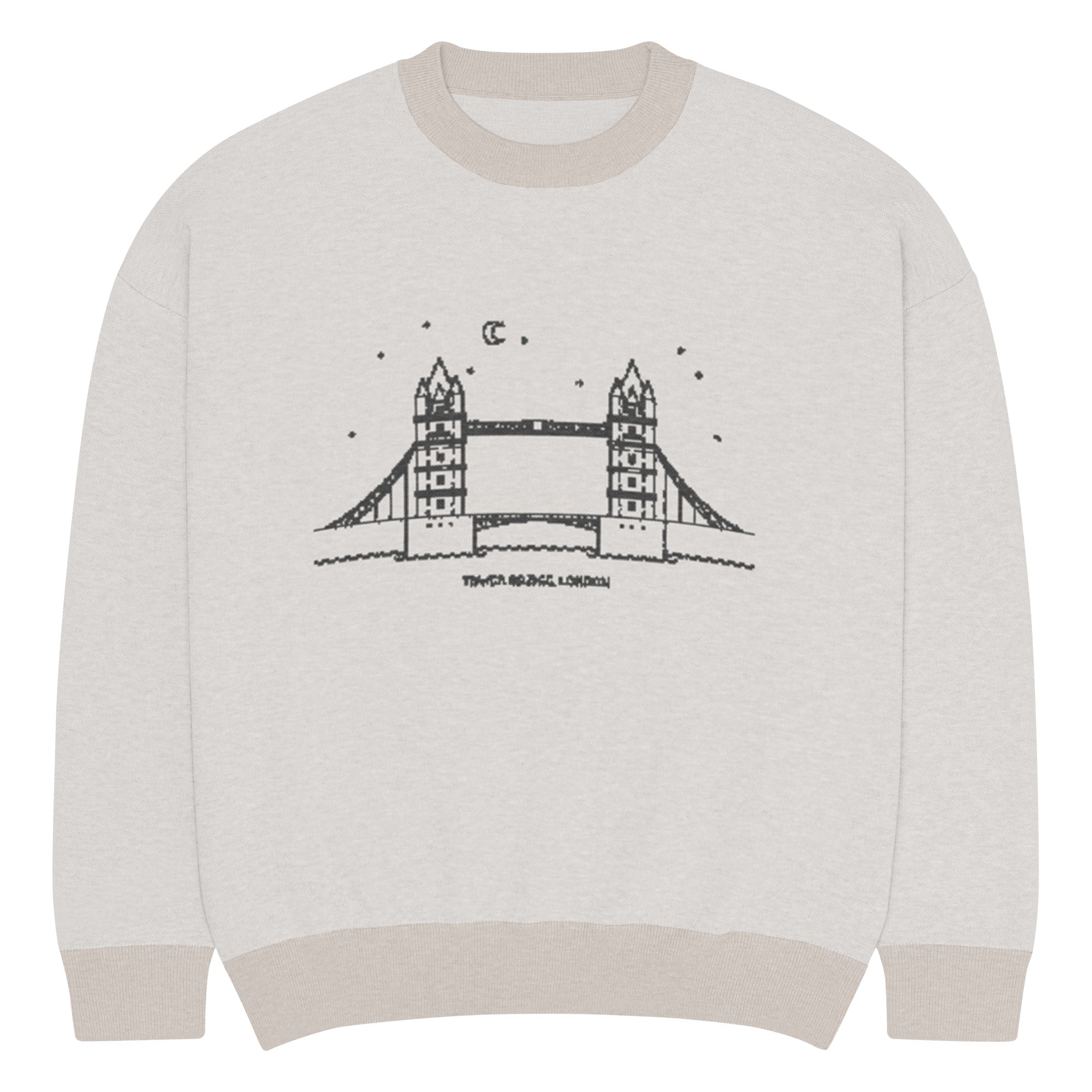 Relaxed knitted sweater