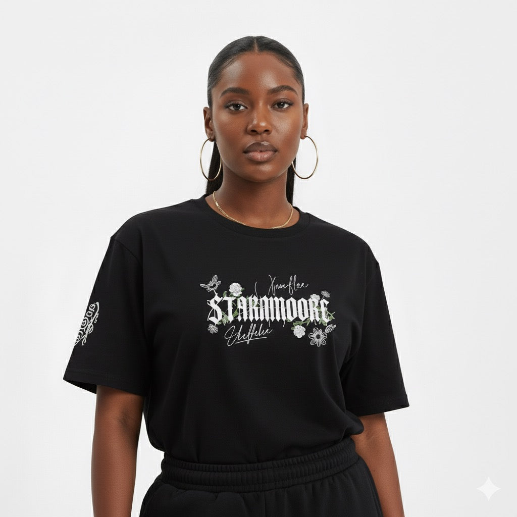 Stannmoore Ribbed neck t-shirt