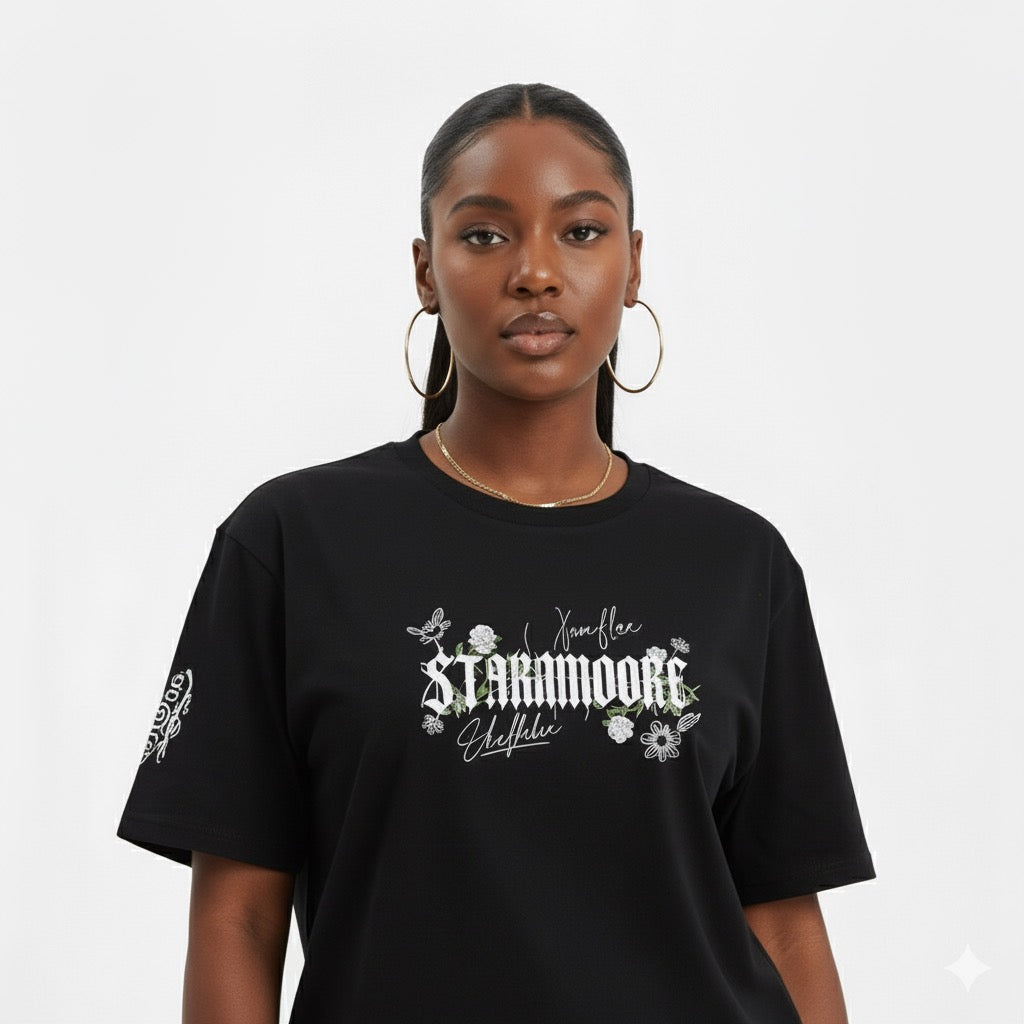 Stannmoore Ribbed neck t-shirt