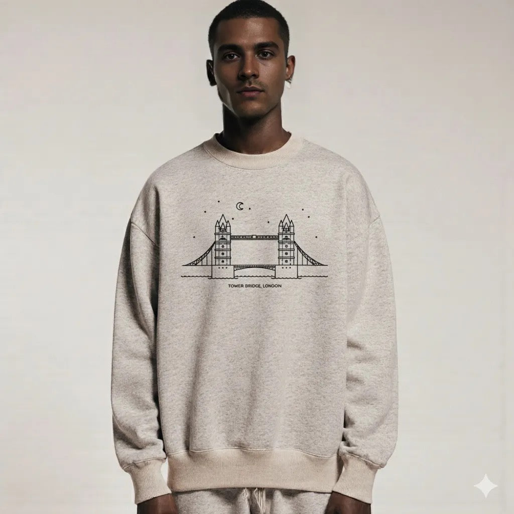 Relaxed knitted sweater