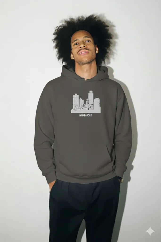 MINNEAPOLIS Embroidered Hoodie