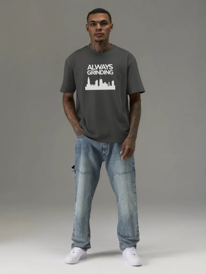 Urban Grind Faded Black Tee