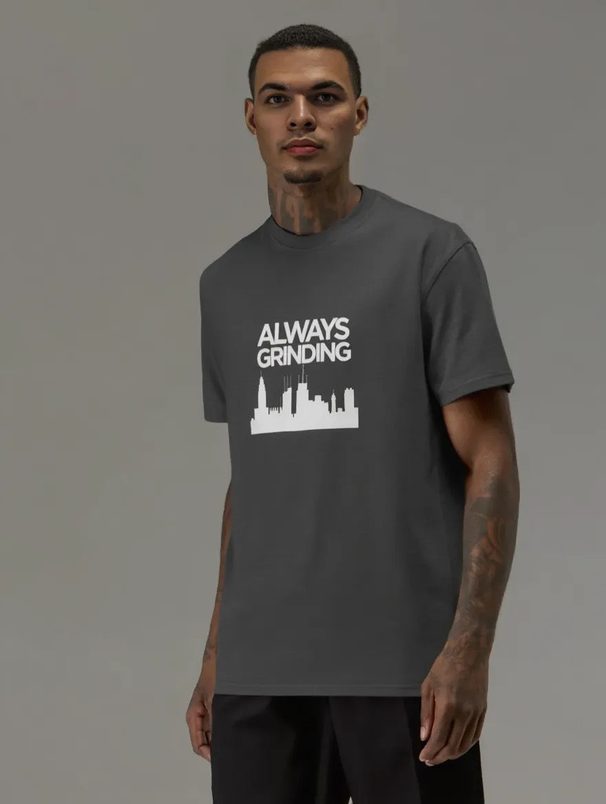 Urban Grind Faded Black Tee