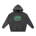Snow Wash Fleece Oversize Hoodie